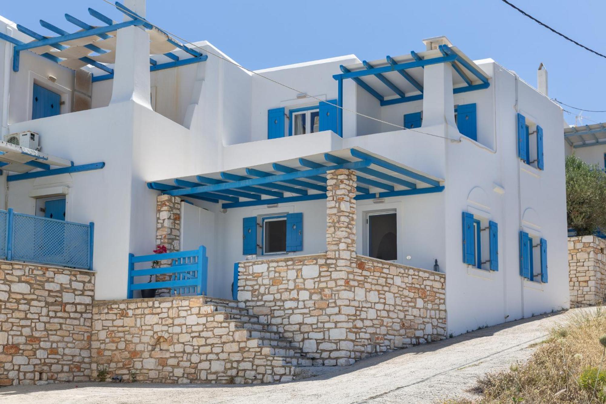 נאוסה Cycladic Luxurious Maisonette מראה חיצוני תמונה
